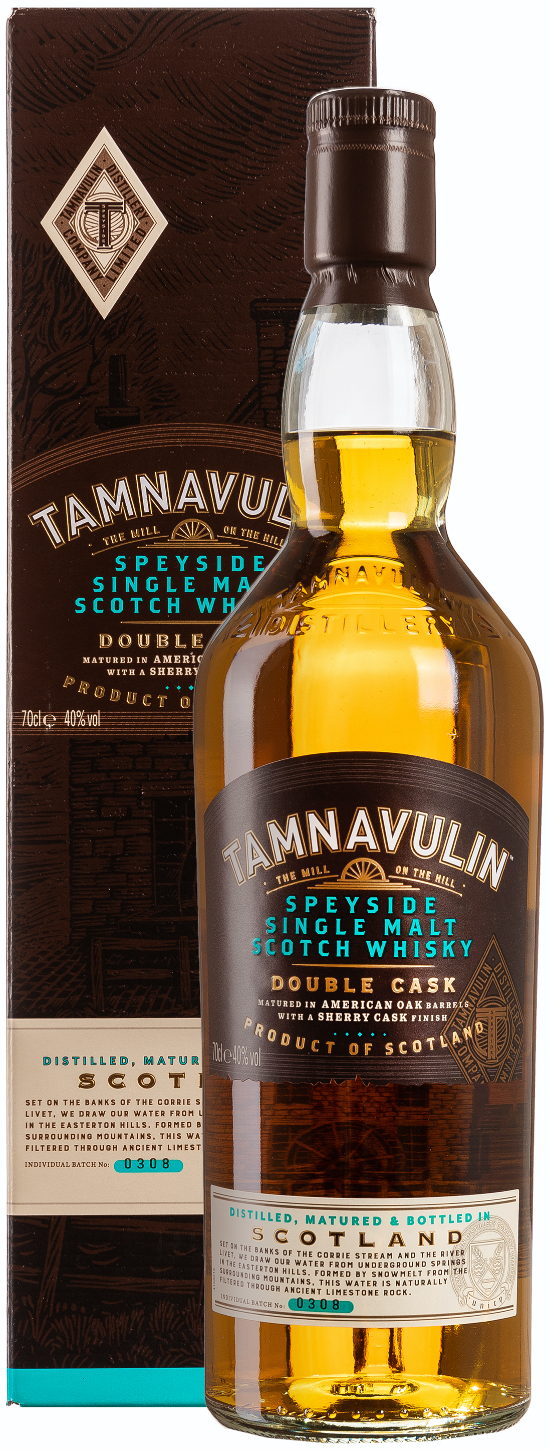 Tamnavulin Seayside Single Malt Scotch Whiskey 40% vol. 0,7L