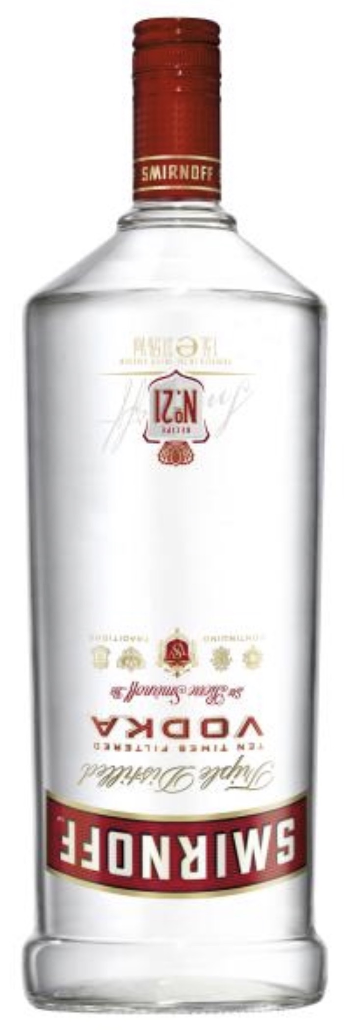 Smirnoff No.21 Red Label Premium Vodka 37,5% vol. 1,5L