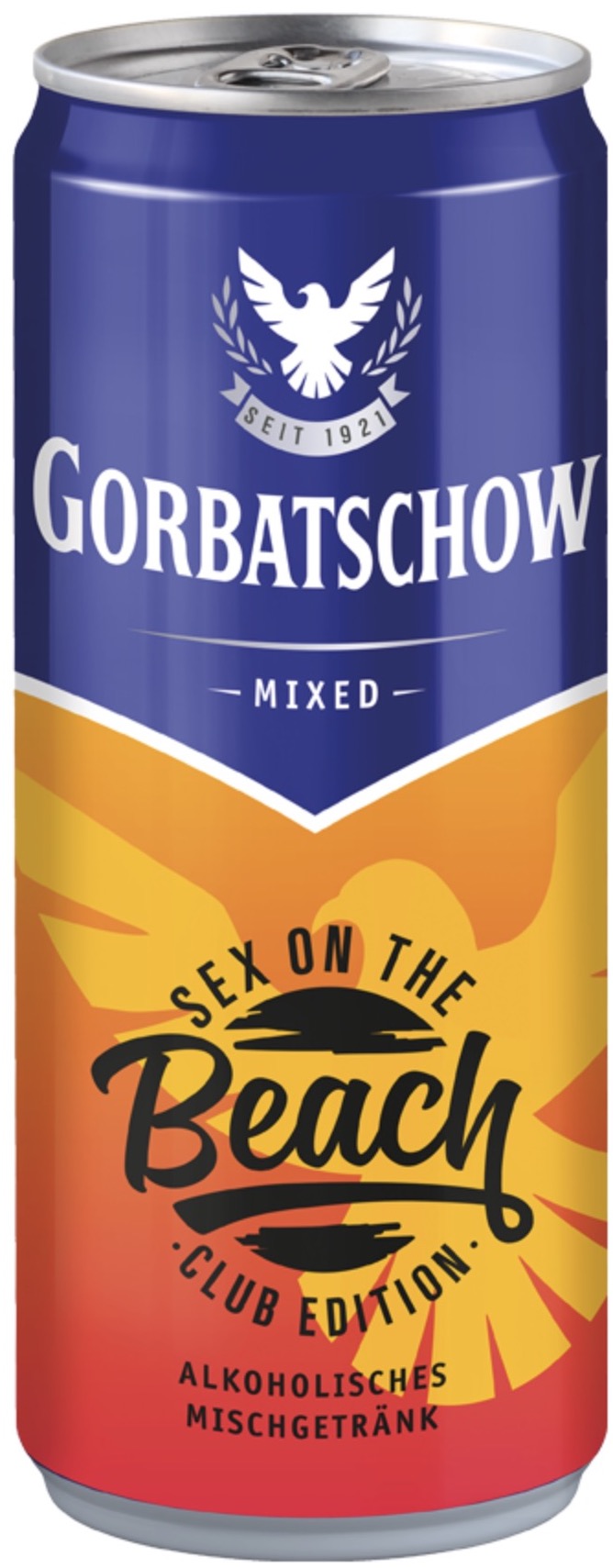 Wodka Gorbatschow Sex on the Beach 10,0% vol. 0,33L EINWEG