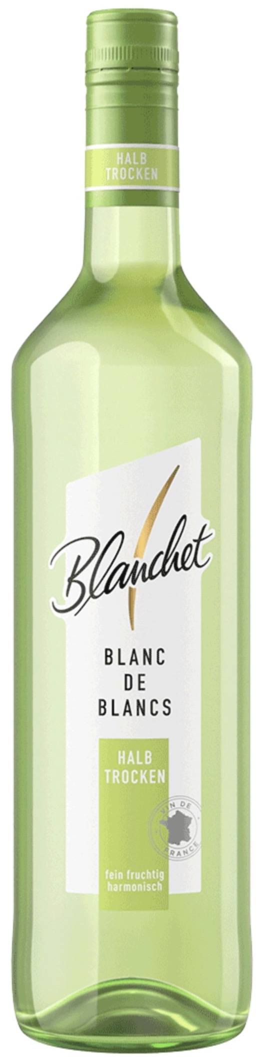 Blanchet Blanc de Blancs halbtrocken 11% vol. 0,75L