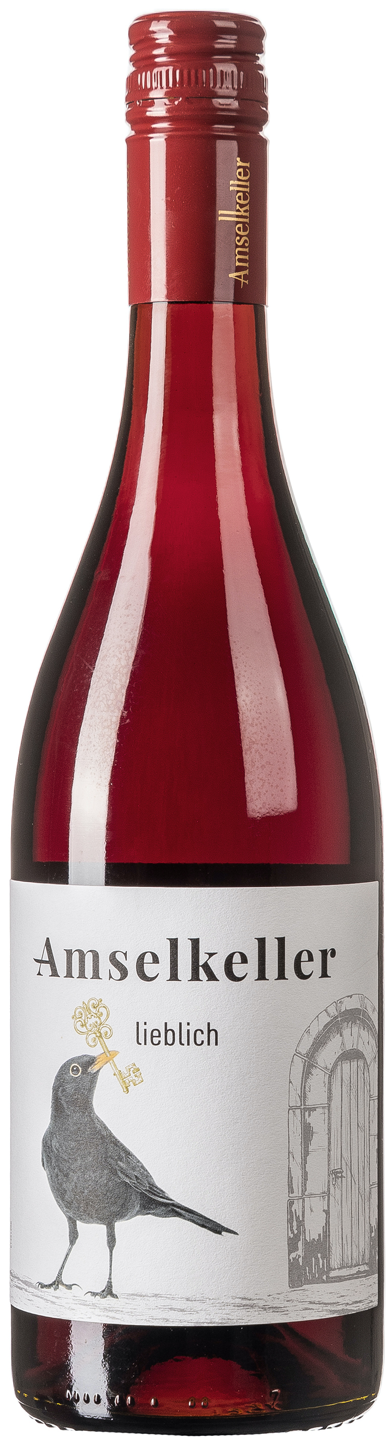 Amselkeller Rotwein lieblich 10,5% 0,75L vol