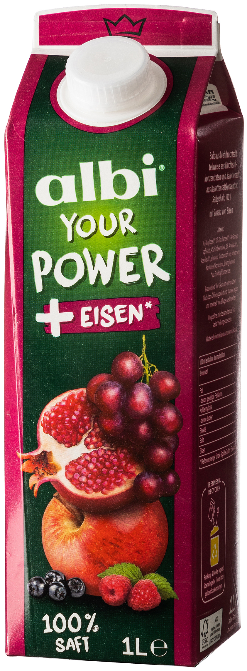 albi your power - Plus Eisen 1,0L