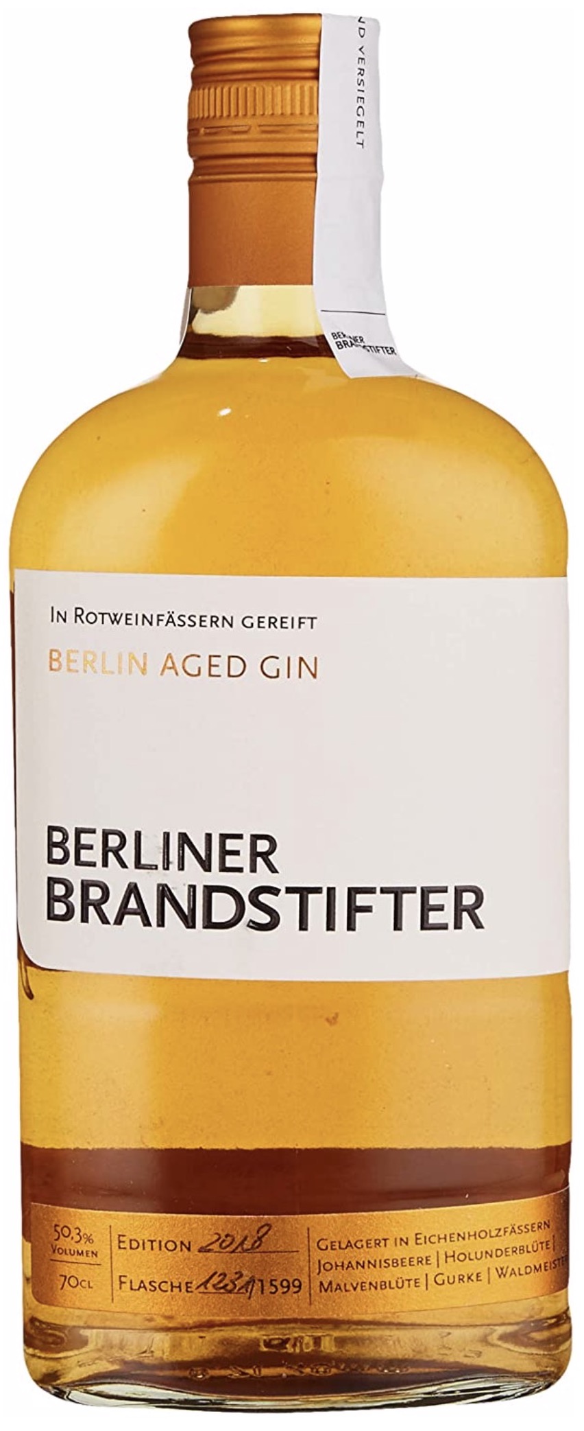 Berliner Brandstifter Aged Gin 50,3% vol. 0,7L