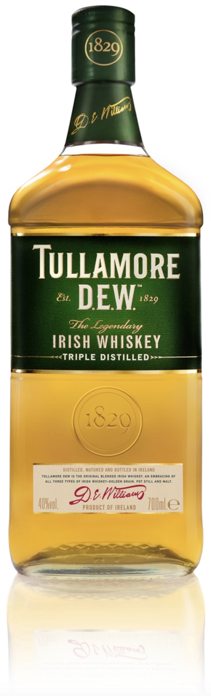 Tullamore Dew Irish Whiskey 40% 0,7L