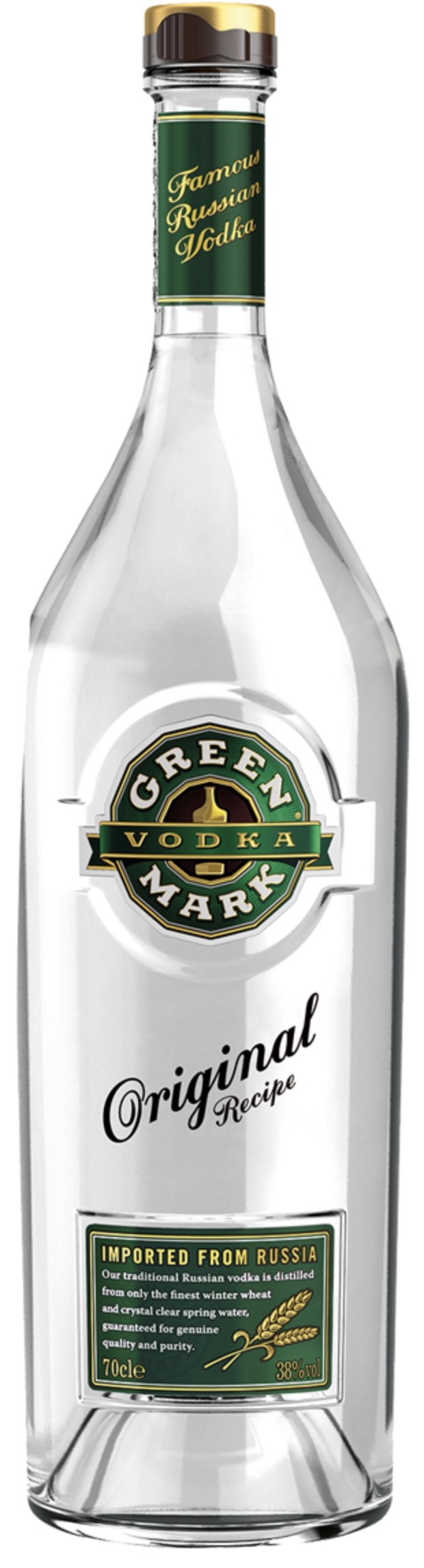 Green Mark Vodka 38% vol. 0,7L