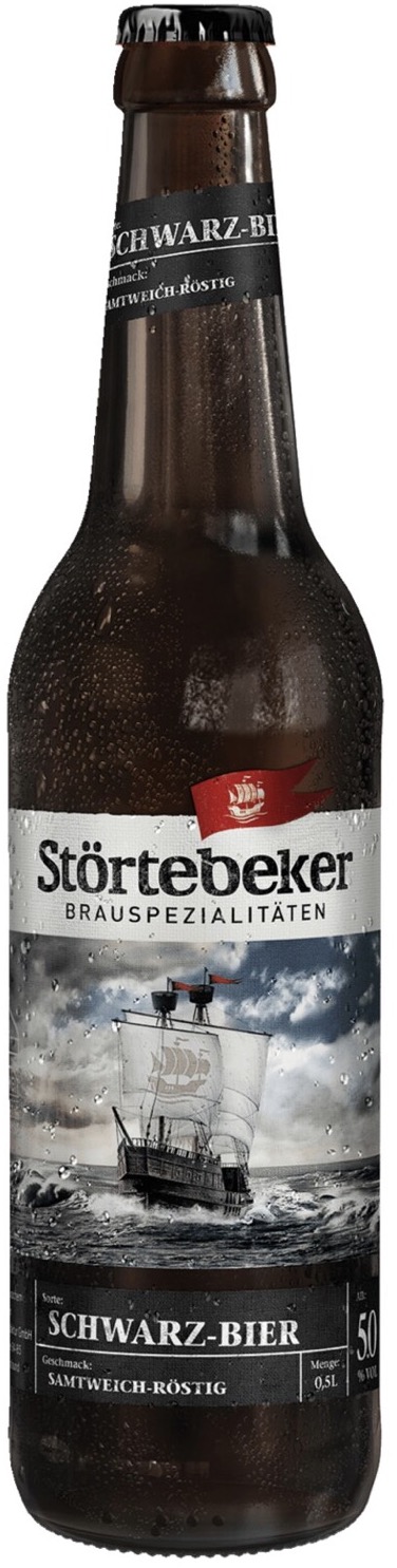 Störtebeker Schwarzbier 0,5L MEHRWEG