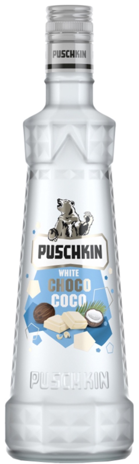 Puschkin White Choco Coco Wodka 17,5% vol. 0,7l