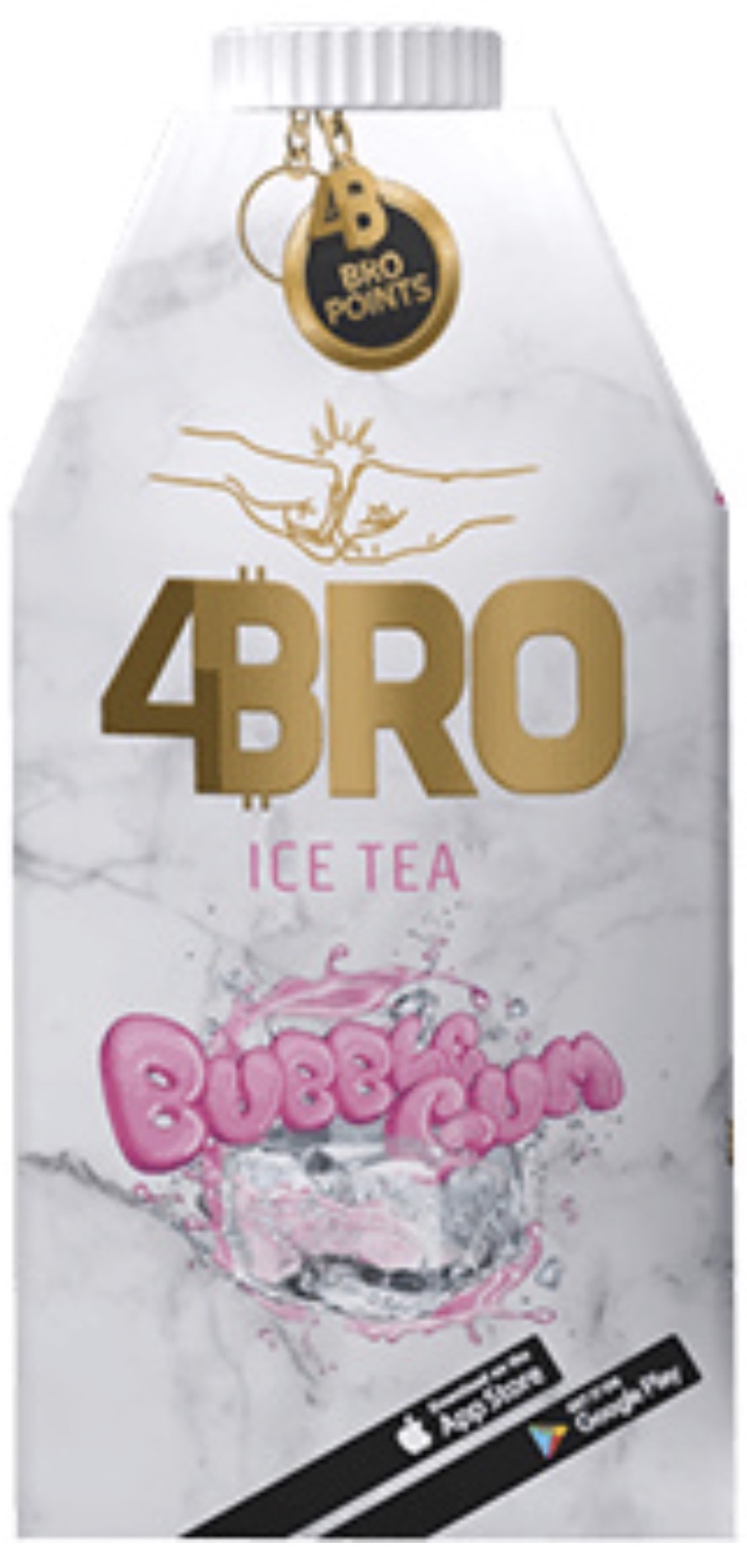 4Bro - Ice Tea Bubble Gum 0,5L