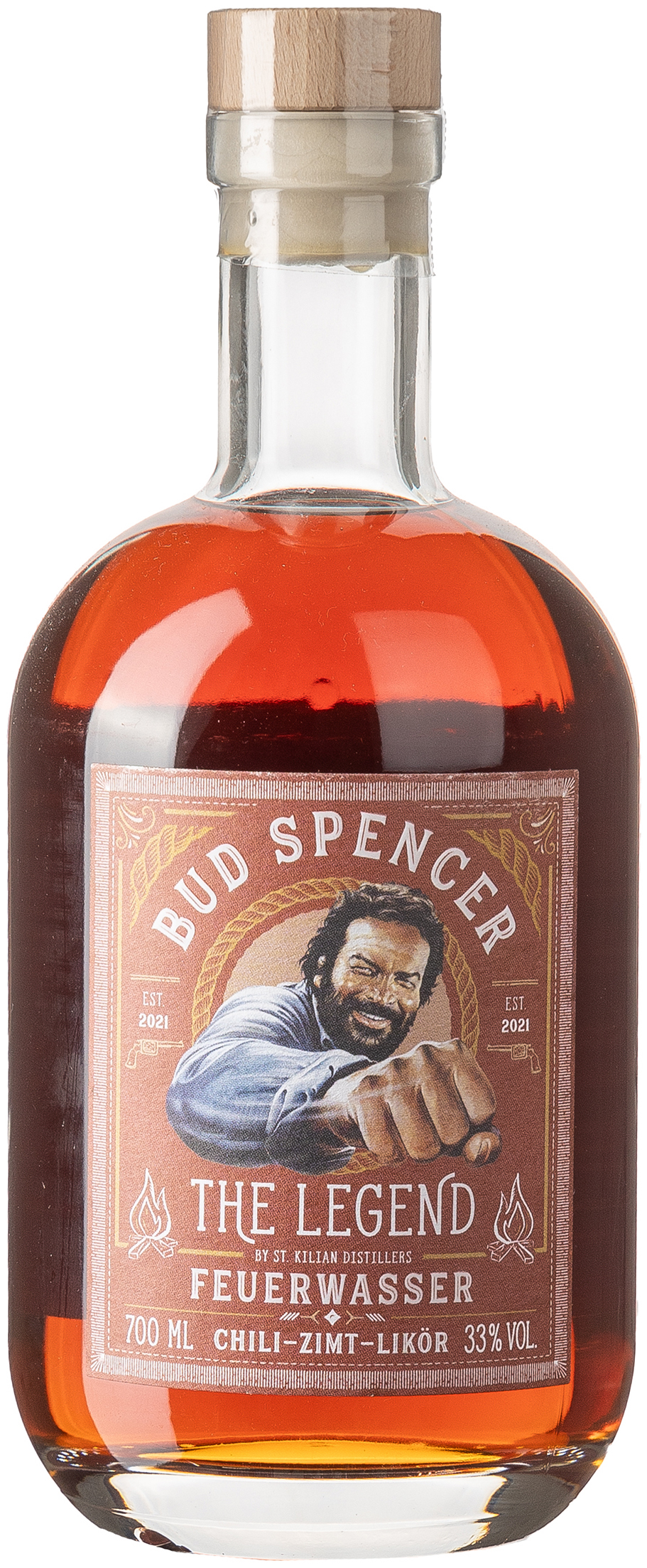 Bud Spencer The Legend Feuerwasser 33% vol. 0,7L