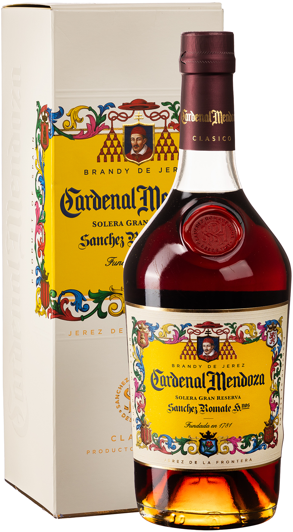 Cardenal Mendoza Solera Gran Reserva Brandy de Jerez 40% vol. 0,7L