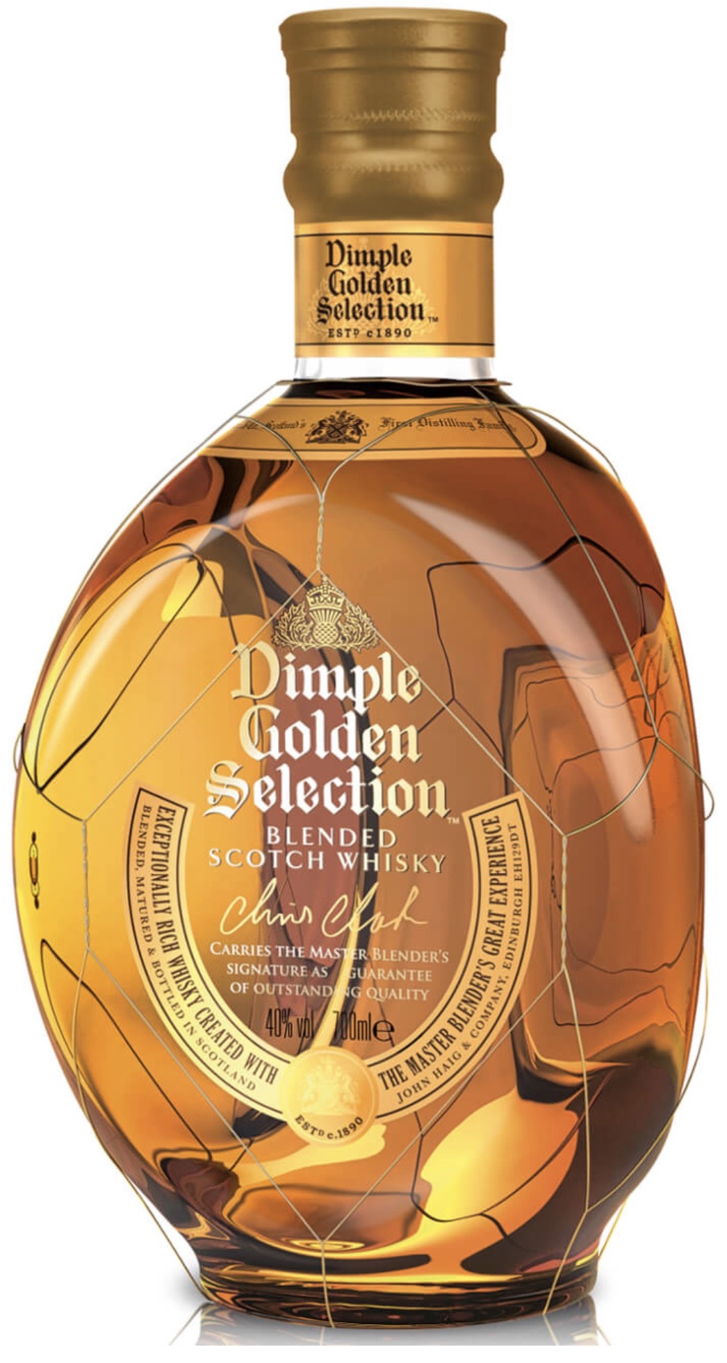 Dimple Gold Selection blended Scotch Whisky GP 40% 0,7L