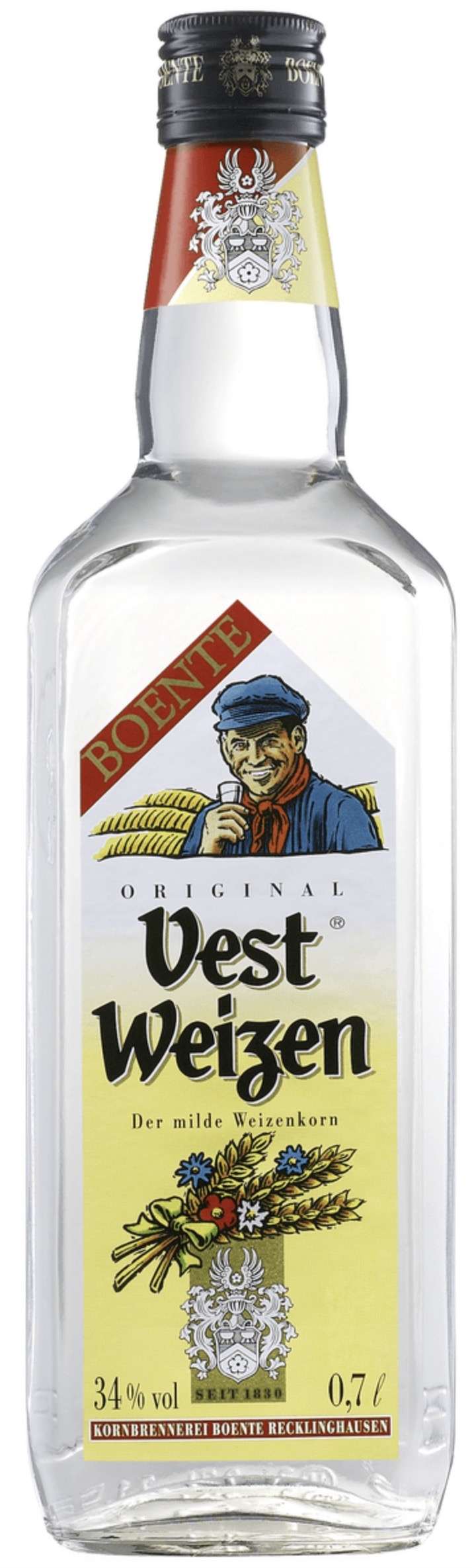Boentes Vest Weizen 34% vol. 0,7L