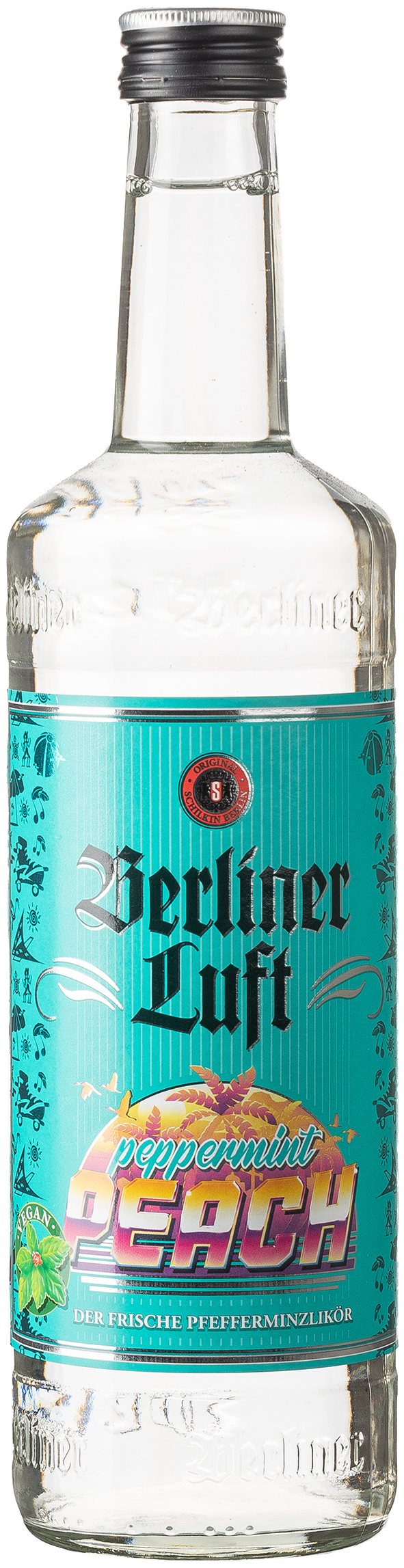 Berliner Luft Peppermint Peach Likör 18% vol. 0,7L