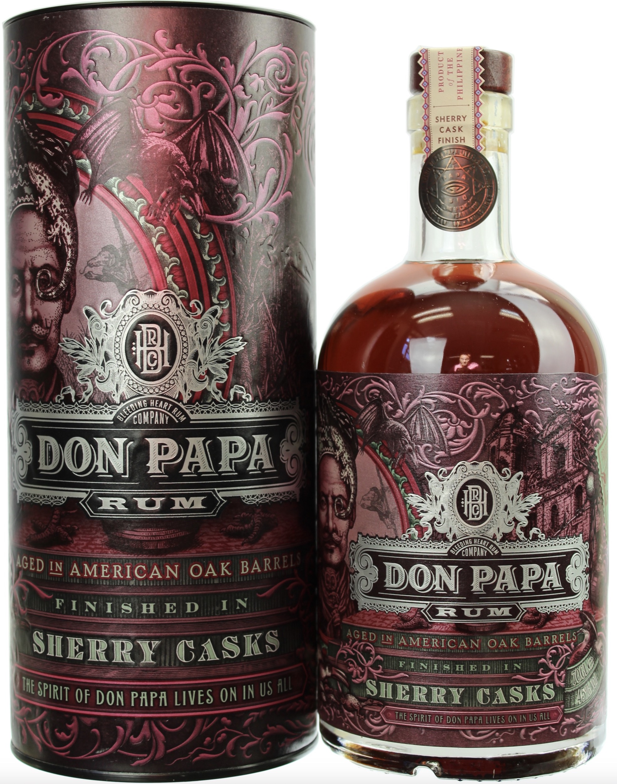 Don Papa Sherry Cask Rum 45% vol. 0,7L