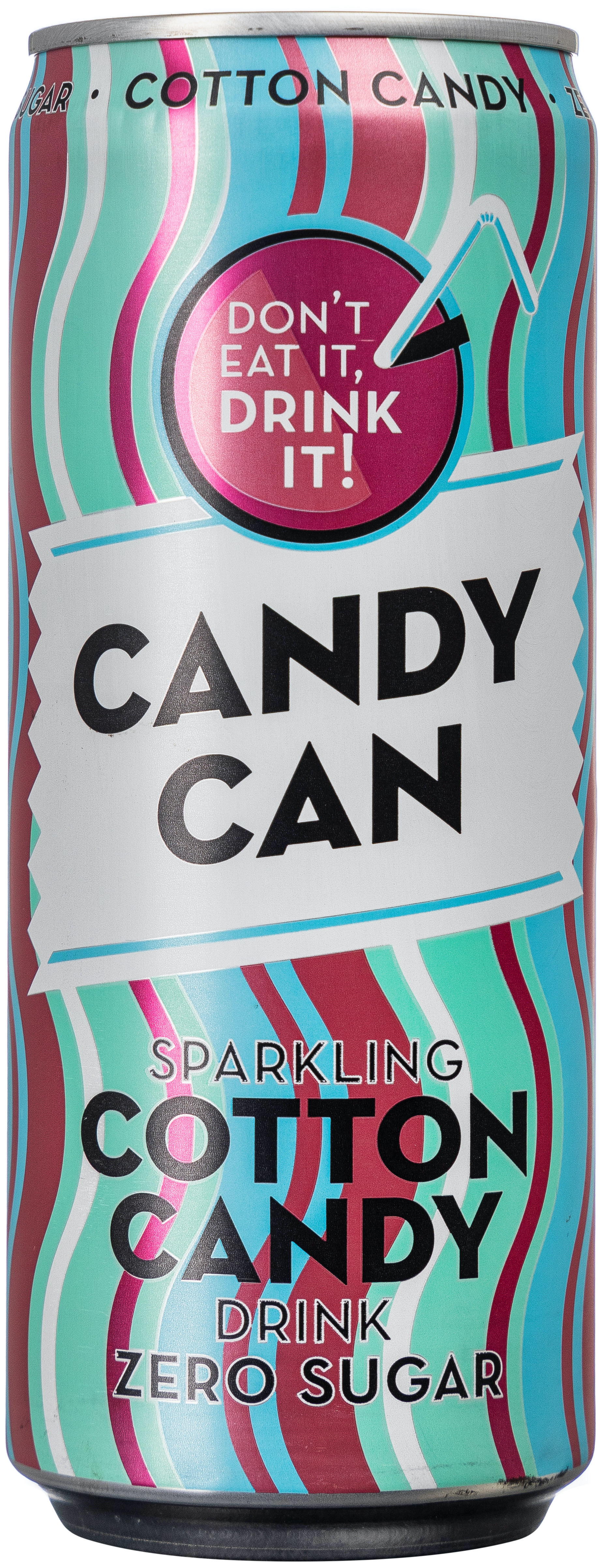 Candy Can Sparkling Cotton Candy Zero Sugar 0,33L EINWEG