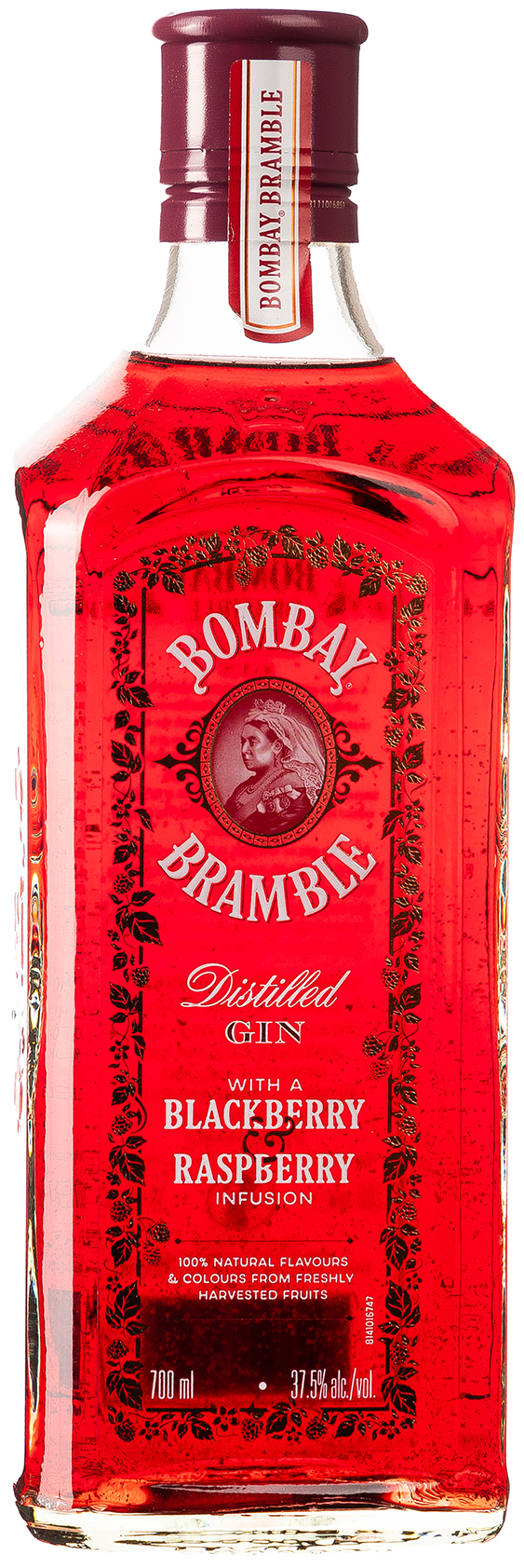 Bombay Bramble Gin with a Blackberry & Raspberry 37,5% vol.  0,7L