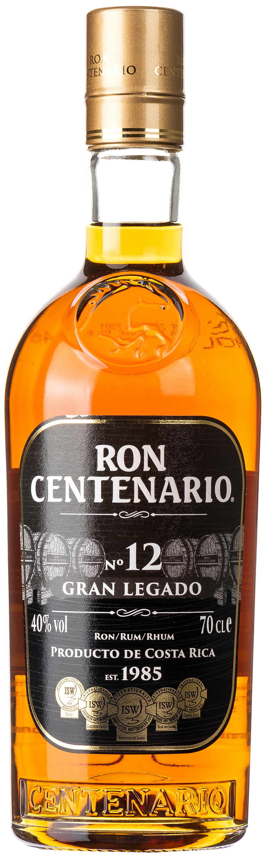 Ron Centenario Rum 12 Jahre Gran Legado 40% vol. 0,7L
