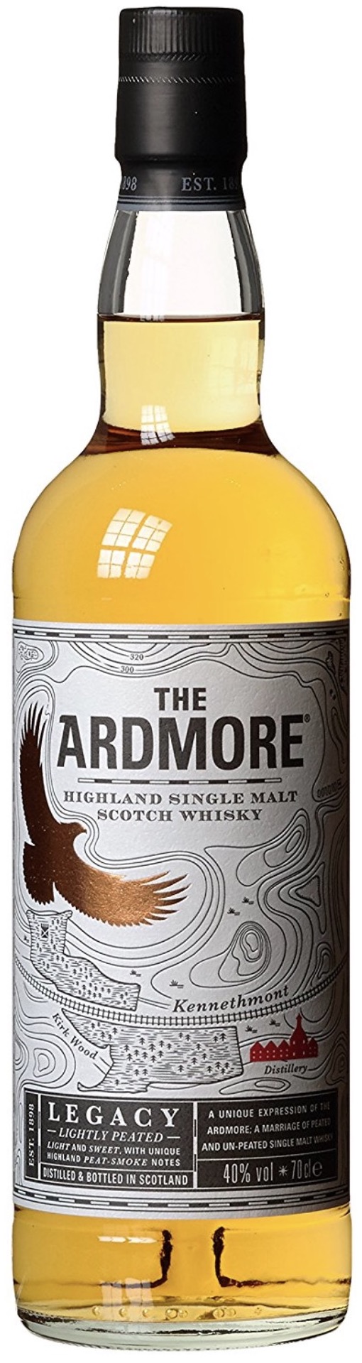 Ardmore Legacy Single Malt Scotch Whisky 40% 0,7L