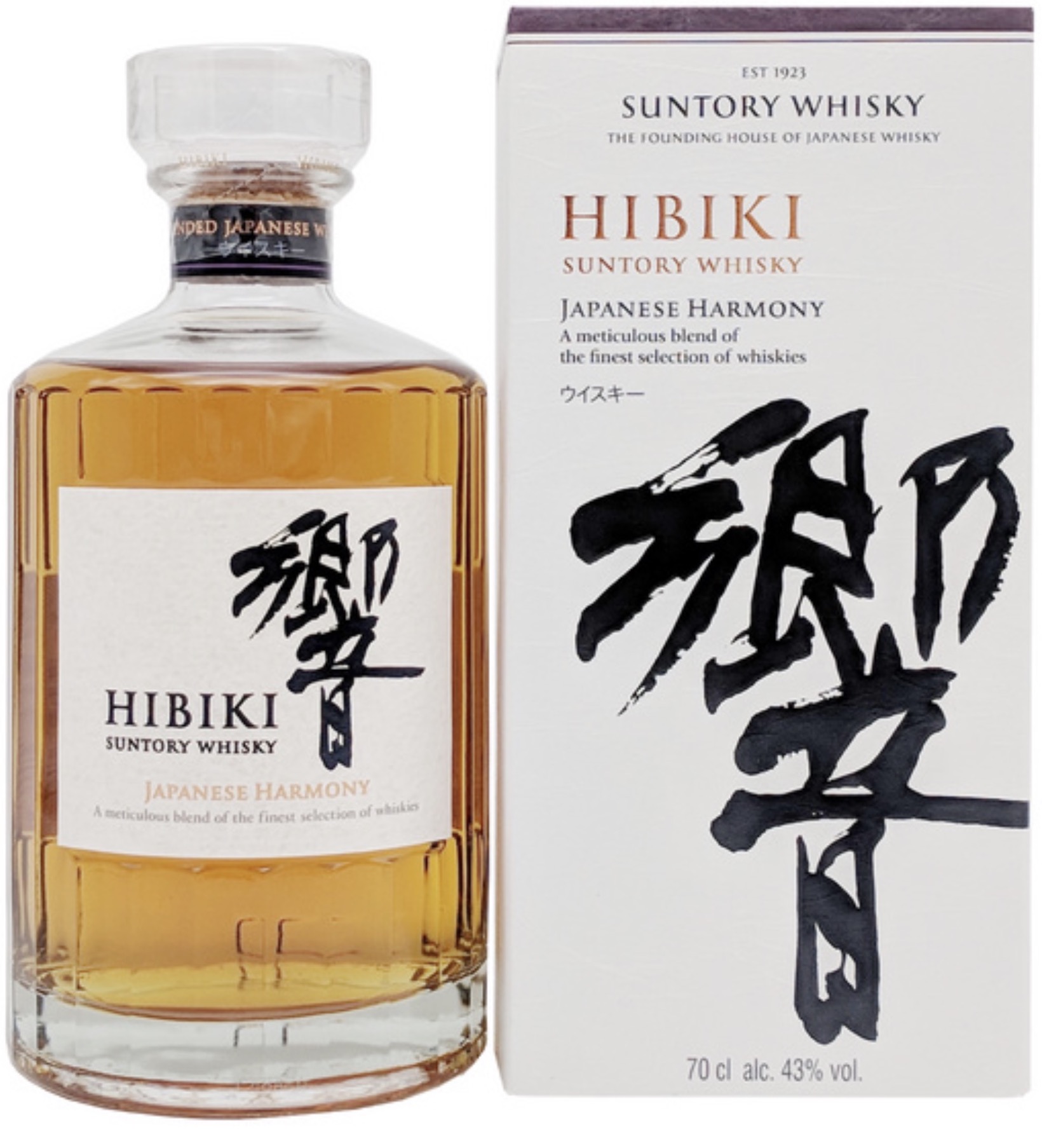 Hibiki Suntory Whisky Japanese Harmony Whisky 43 % vol. 0,7L