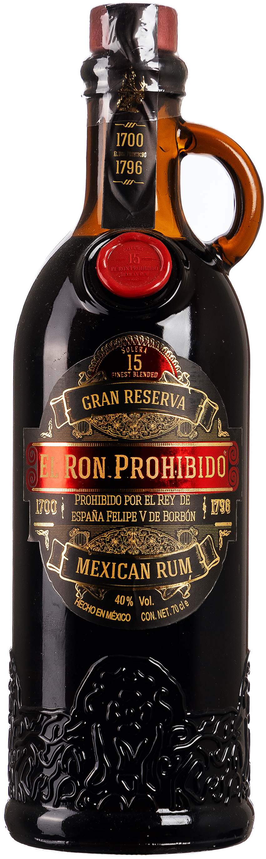 El Ron Prohibido Solera 15 Jahre Gran Reserva Mexican Rum 40% vol. 0,7L