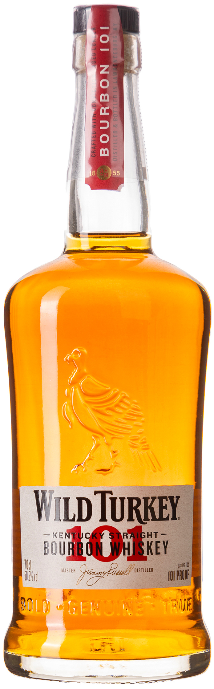 Wild Turkey 101 Bourbon Whiskey 50,5% vol. 0,7L