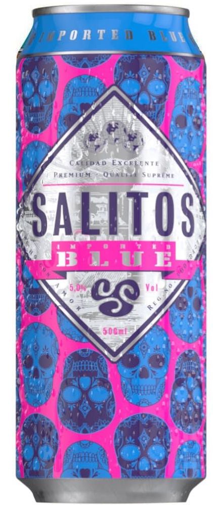 Salitos Blue 0,5L EINWEG