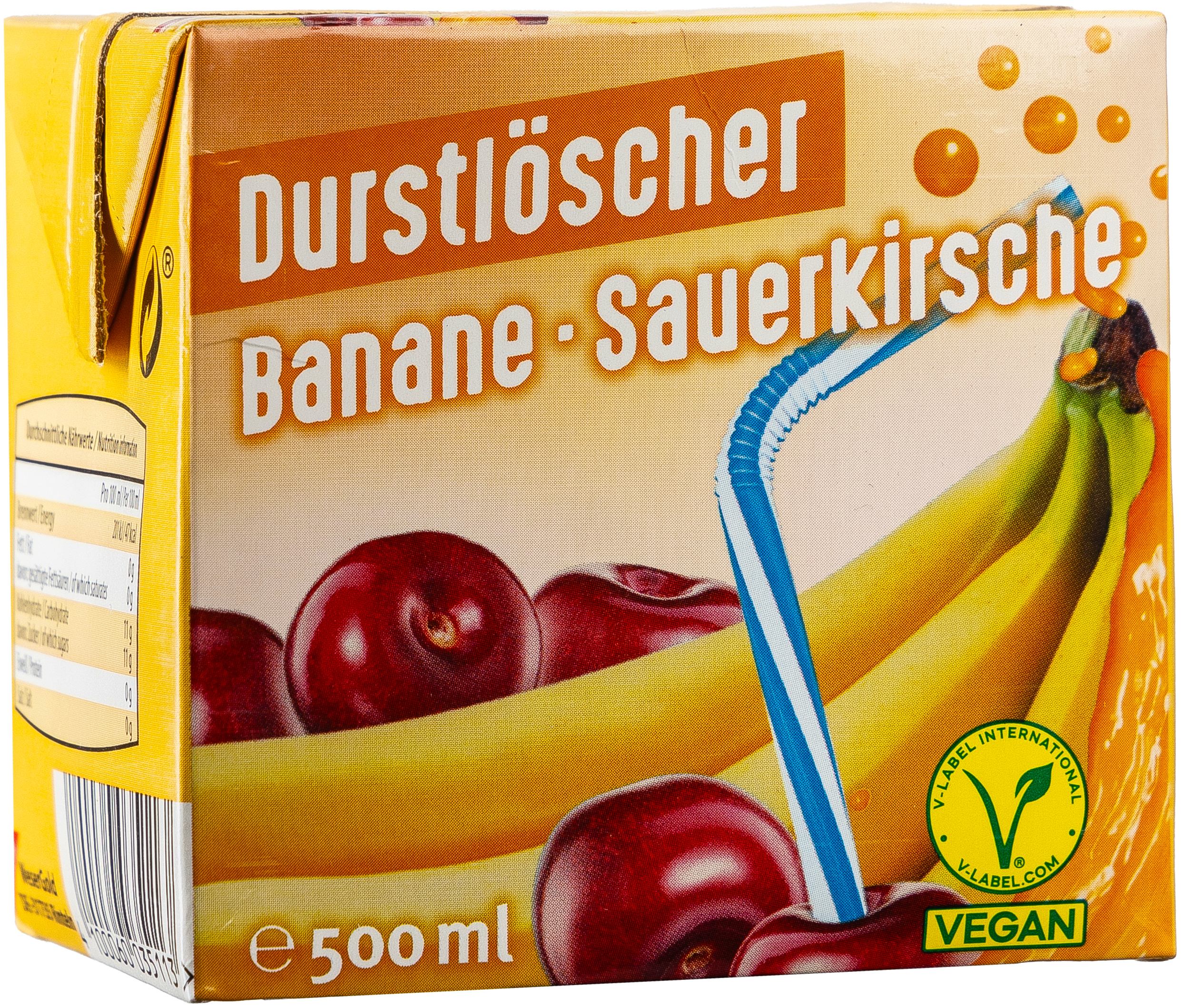 Durstlöscher Banane Sauerkirsche 0,5L 