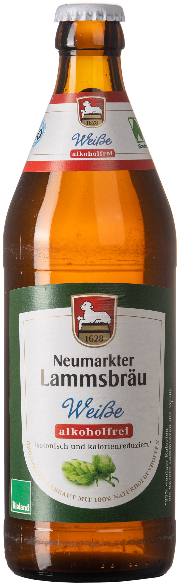 Lammsbräu Bio Weiße Alkoholfrei 0,33L MEHRWEG 