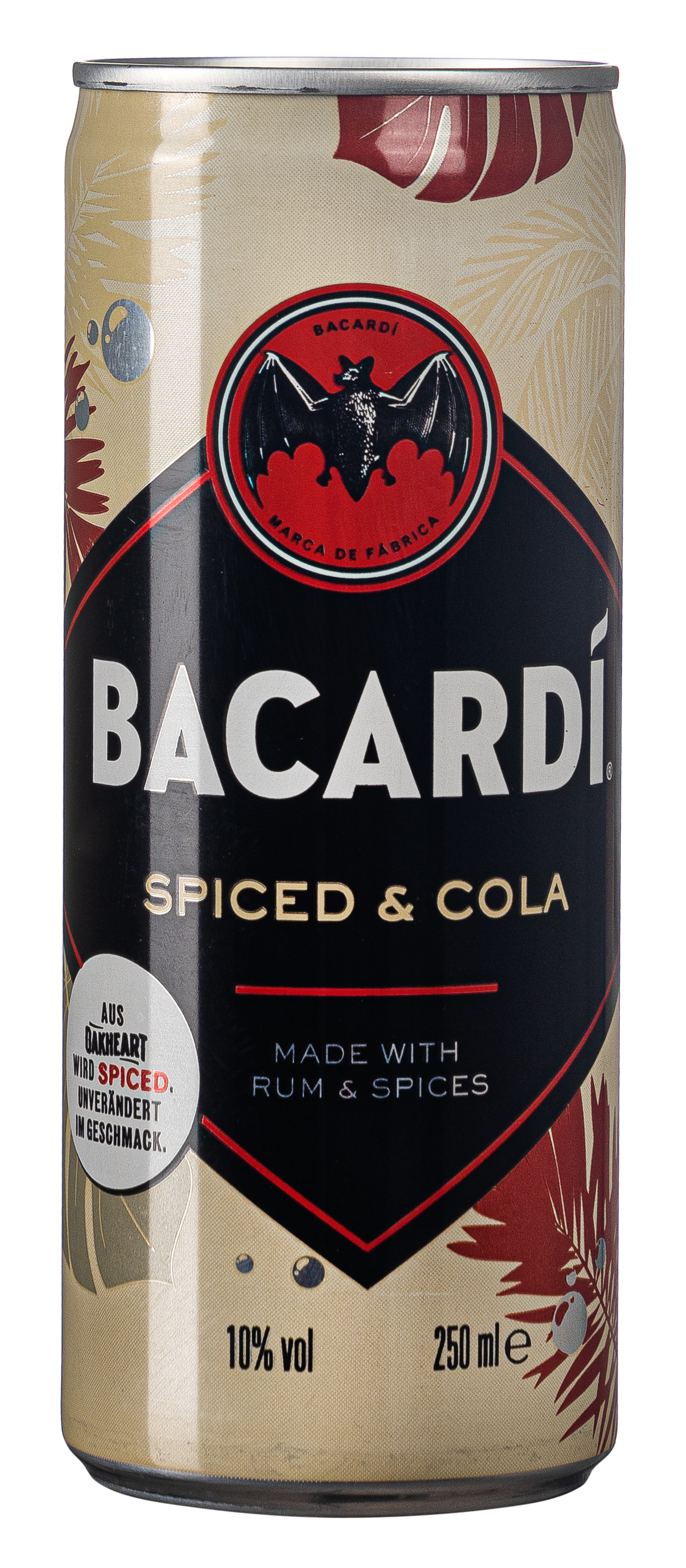 Bacardi Spiced & Cola 10% vol. 0,25L EINWEG