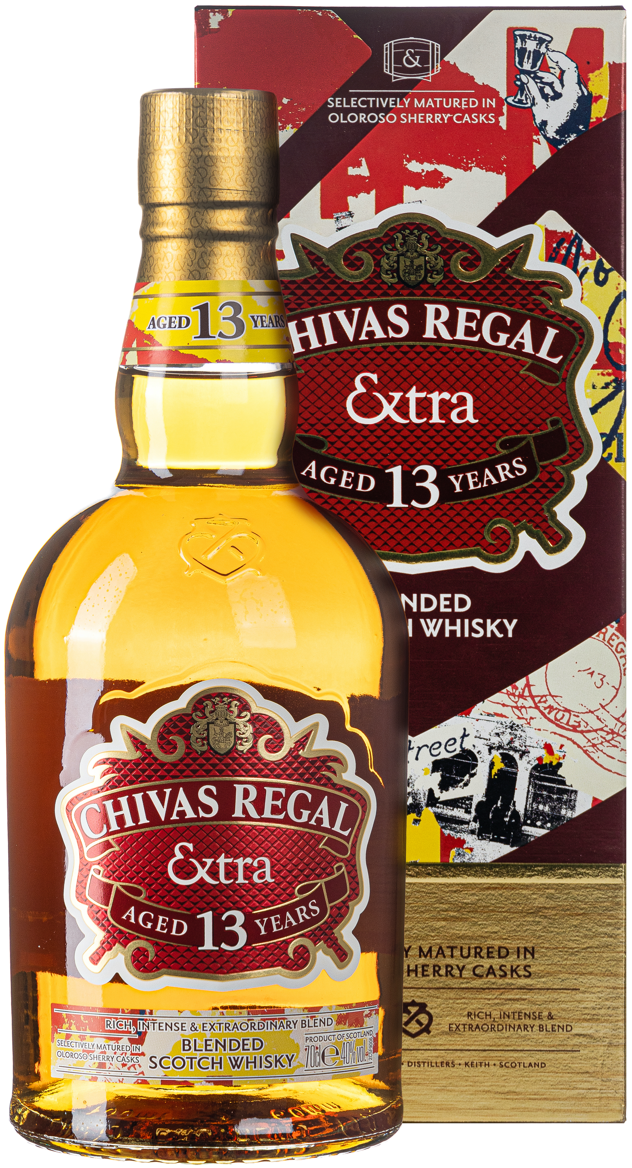 Chivas Regal Extra 13 Jahre Sherry Cask 40% vol. 0,7L  