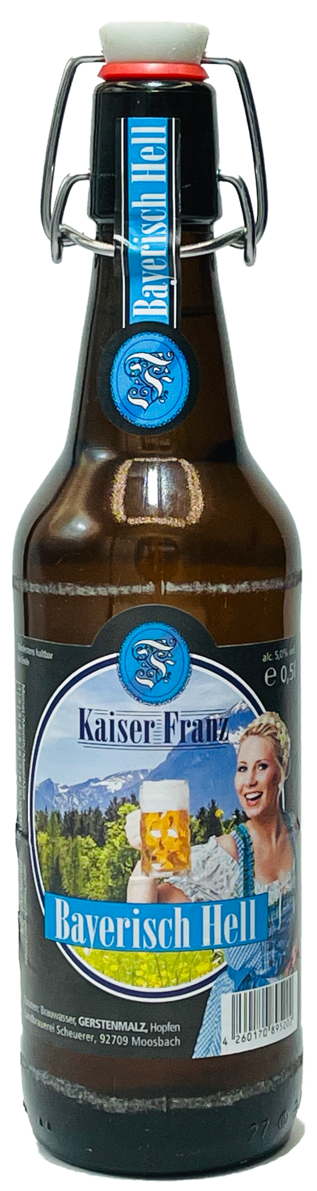 Kaiser Franz Bayerisch Hell 0,5L MEHRWEG