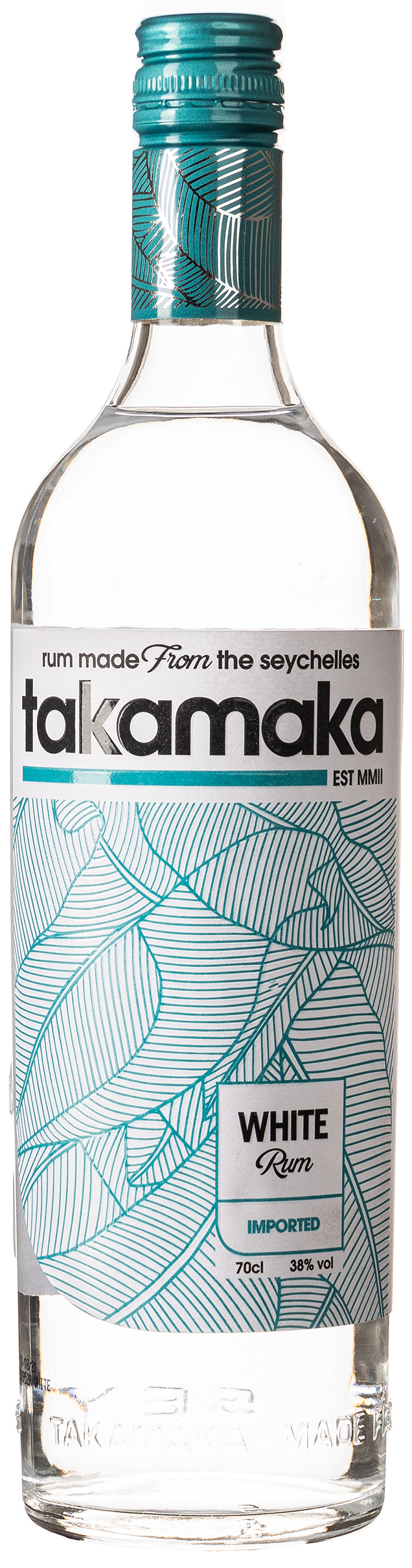 Takamaka White Rum 38% vol. 0,7L