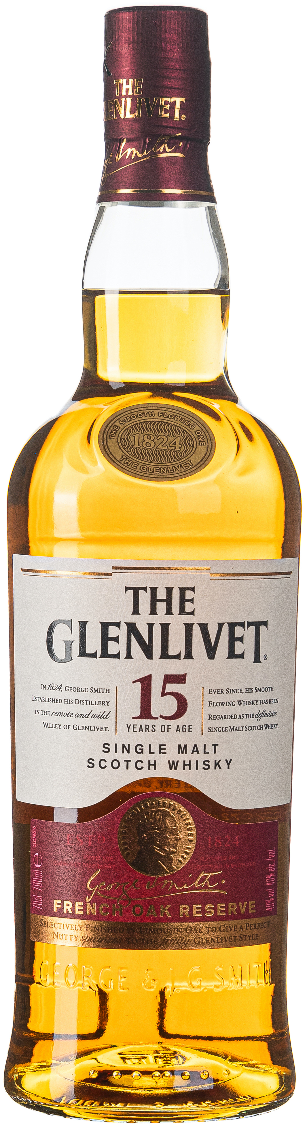 Glenlivet French Oak 15 Jahre 40% vol. 0,7L