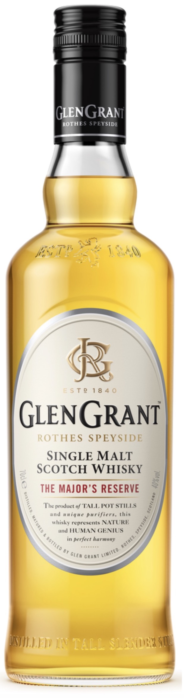 GLEN GRANT Single Malt Scotch Whisky The Mayor's Reserve 40% vol. 0,7L