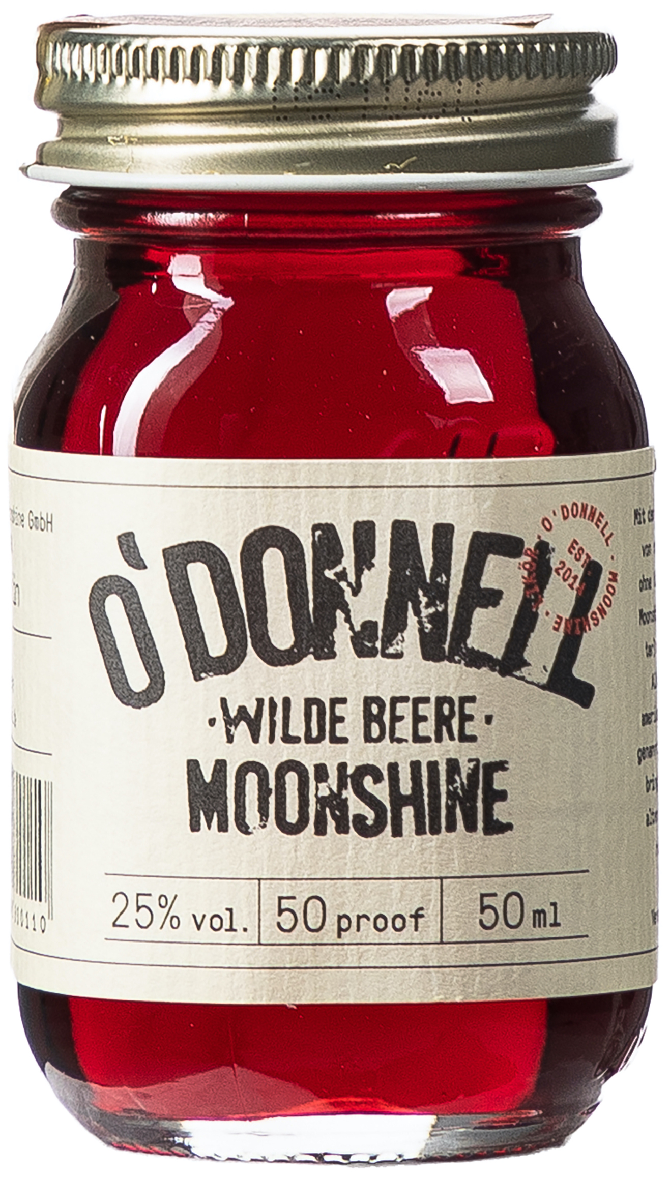 O`Donnell Moonshine Classic Mini 4x0,50ml 20%vol. / 25%vol.