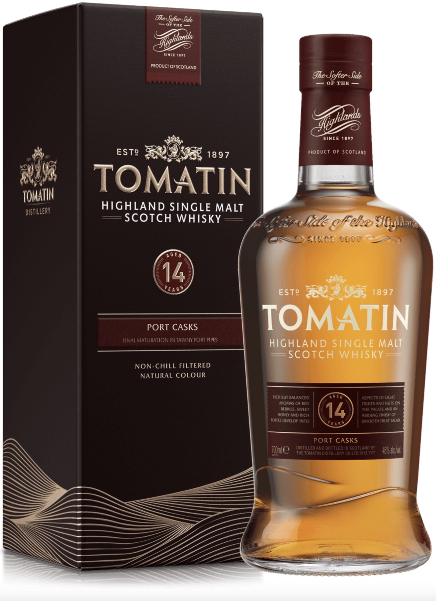 Tomatin Scotch Single Malt 14 Jahre 46% vol. 0,7L