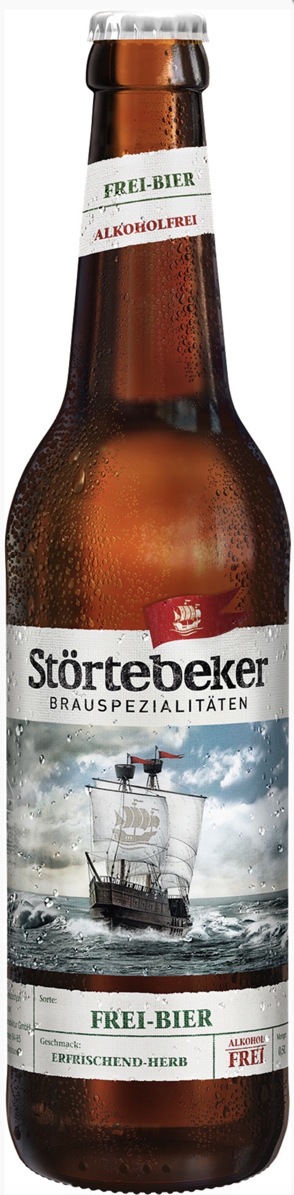 Störtebeker Bio Frei-Bier Alkoholfrei 0,5L MEHRWEG
