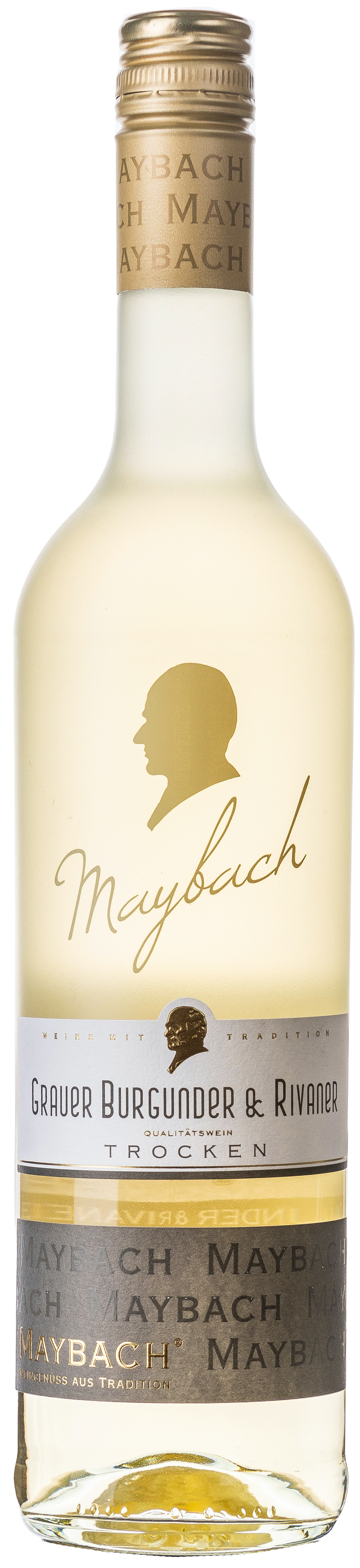 Maybach Grauer Burgunder & Rivaner trocken 12% vol. 0,75L