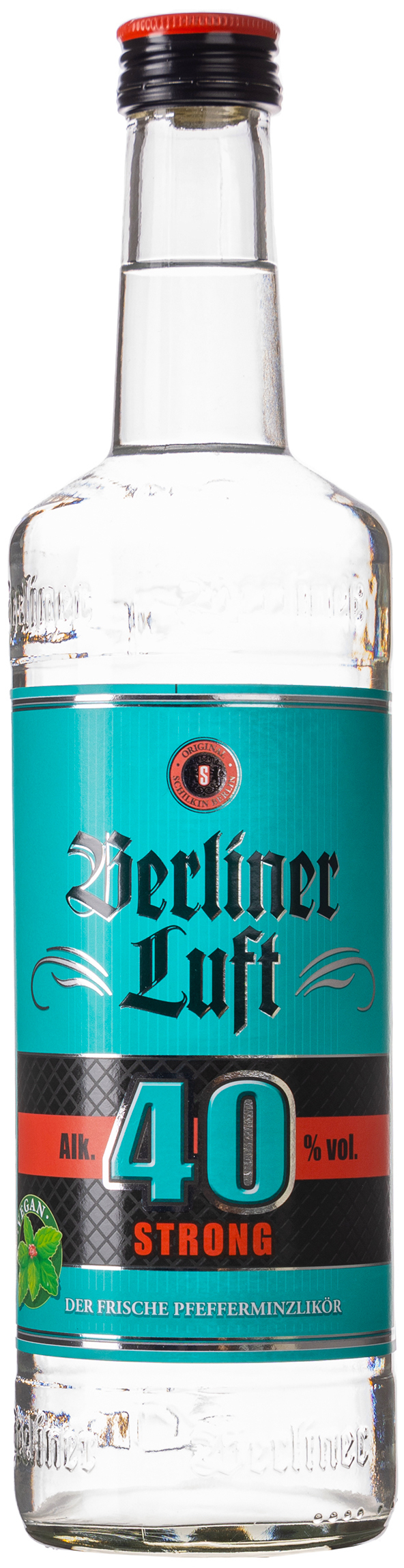 Berliner Luft Strong Pfefferminzlikör, 0,7l