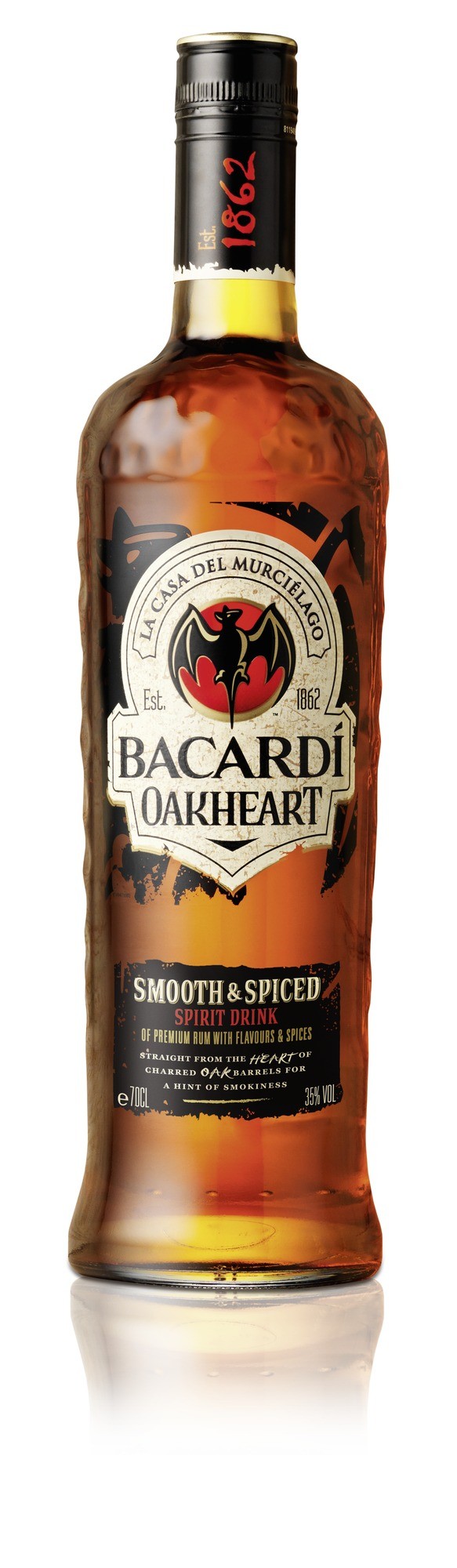 Bacardi Oakheart / Spiced 35% vol. 0,7L