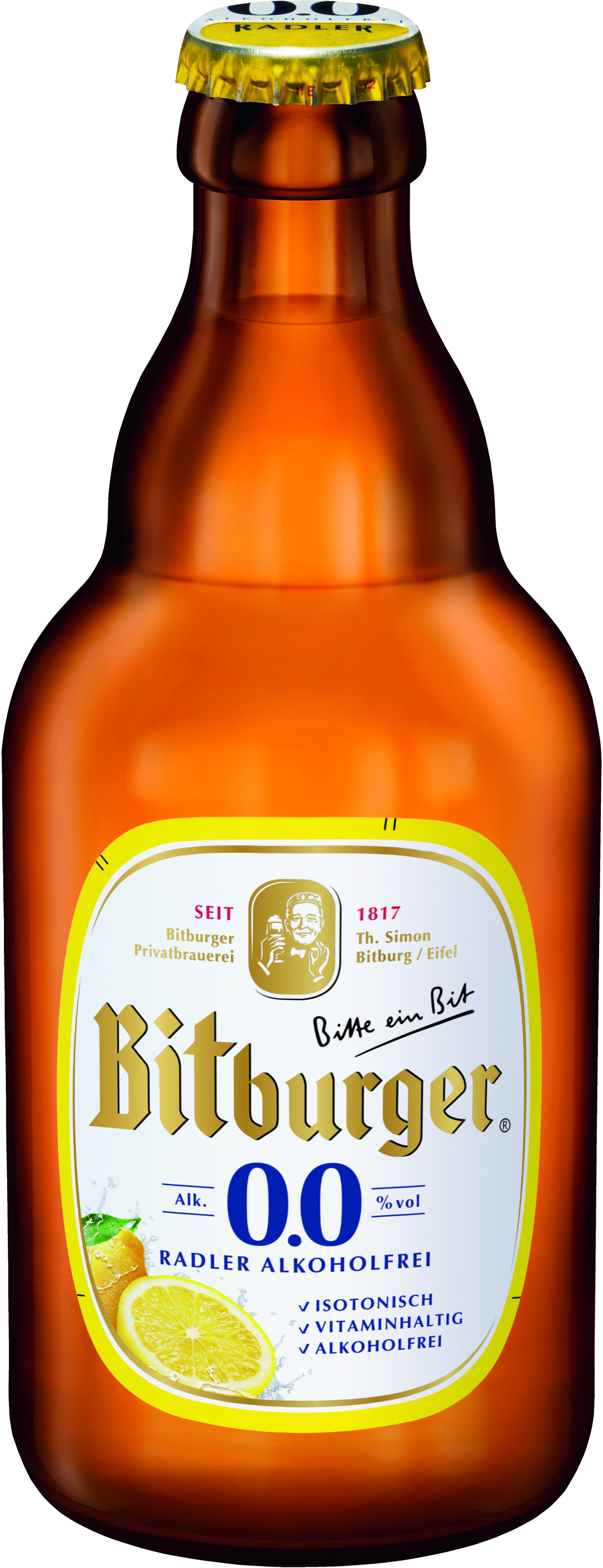 Bitburger Radler Alkoholfrei stubbi 0,33L MEHRWEG