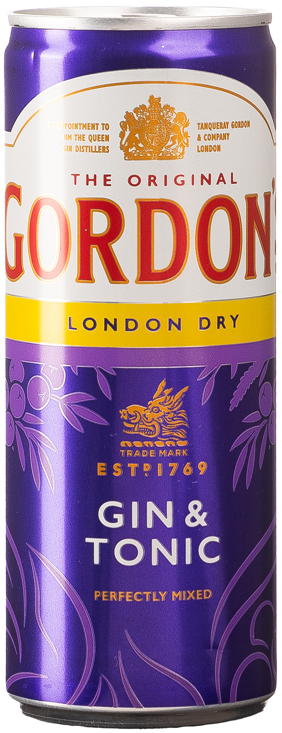 Gordon's Gin & Tonic 10% vol. 0,25L EINWEG