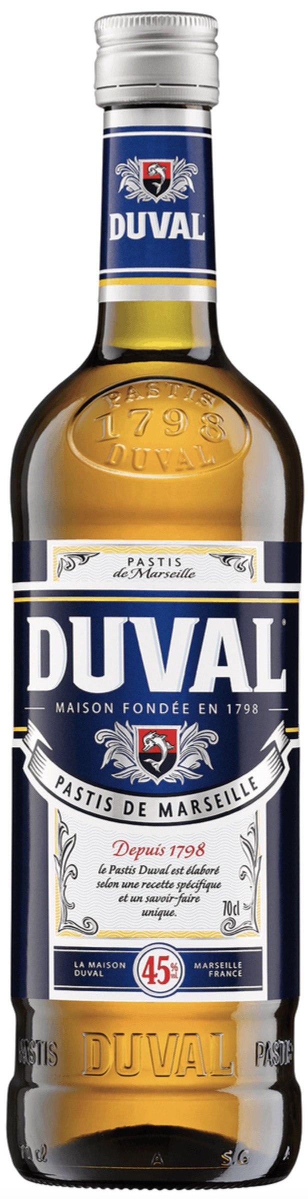 Duval Pastis 45% vol. 0,7L