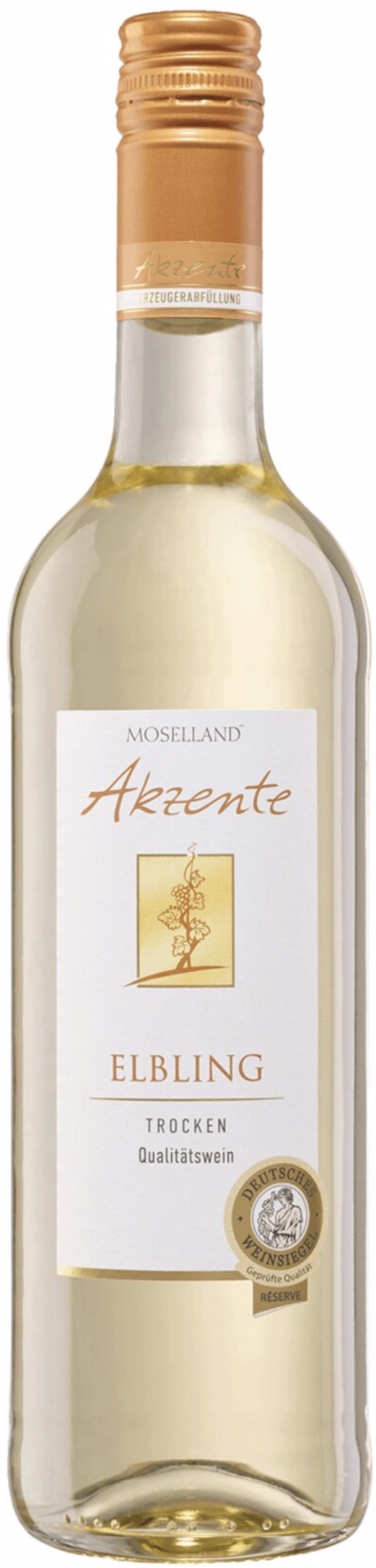 Moselland Akzente Elbling trocken 12% vol. 0,75L