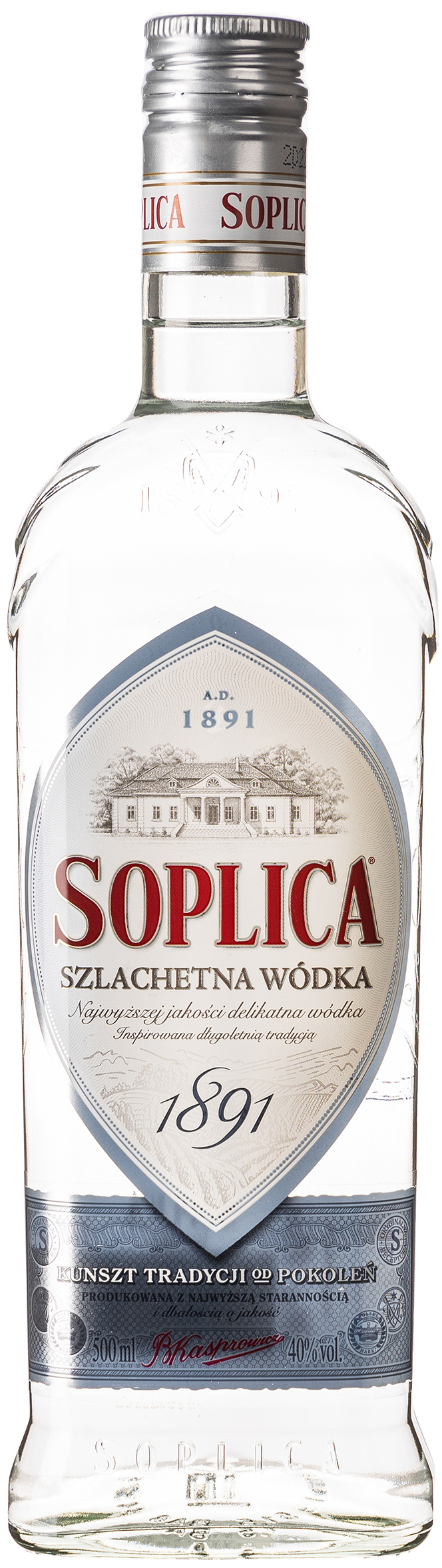 Soplica klarer Premium Wodka "Szlachetna Wodka"40% vol. 0,5L