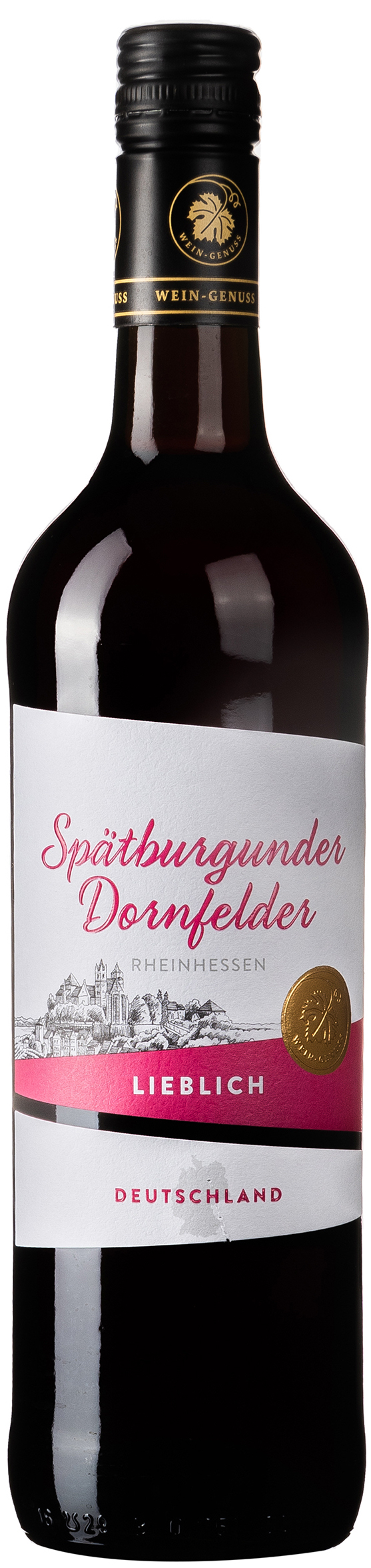 Wein-Genuss Spätburgunder Dornfelder Lieblich 10,5% vol. 0,75L