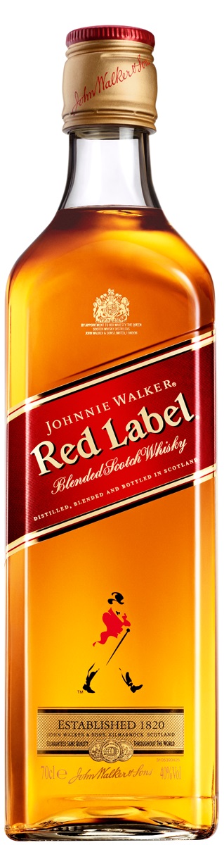 Johnnie Walker Red Label Old Scotch Whisky 40% vol. 0,7L