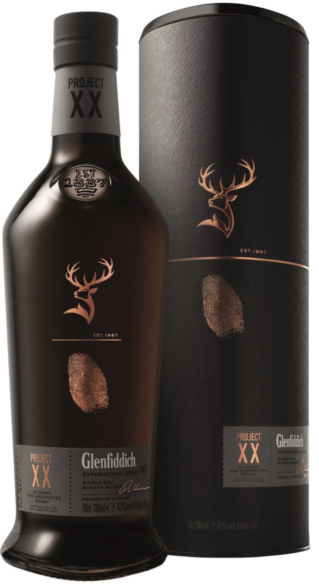 Glenfiddich Project XX Experimental Series Single Malt Scotch Whisky GP 47% 0,7l
