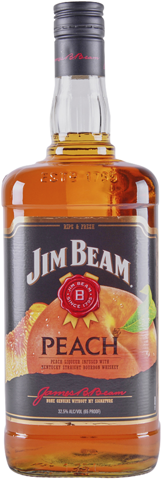 Jim Beam Peach Bourbon Whiskey 32,5% vol. 0,7L !NUR FÜR KURZE ZEIT!