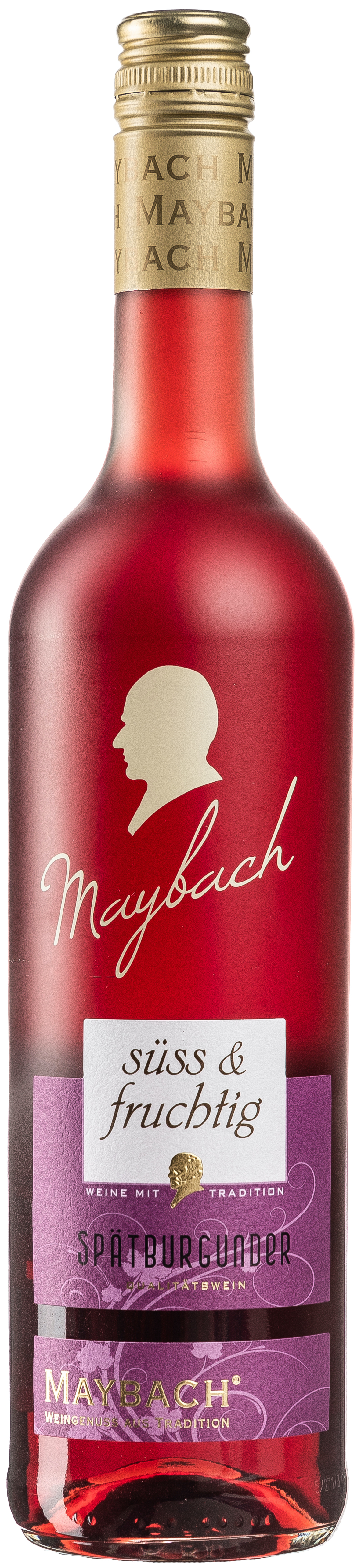 Maybach Süss & Fruchtig Spätburgunder 9,5% vol. 0,75L